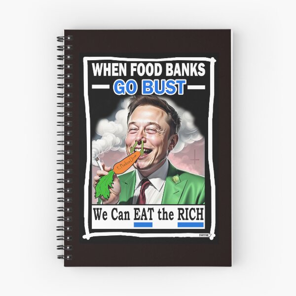 Item preview, Elon Musk Protest Art (2025) designed and sold by CussRoberts.