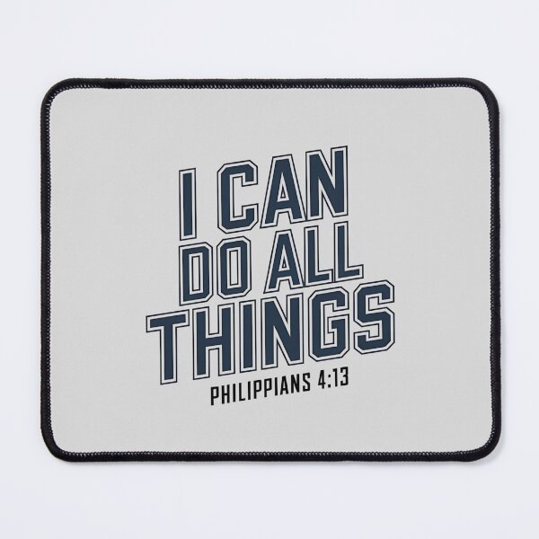 Item preview, Philippians 4:13 – I Can Do All Things Sporty Christian Design designed and sold by digitalscrabble.