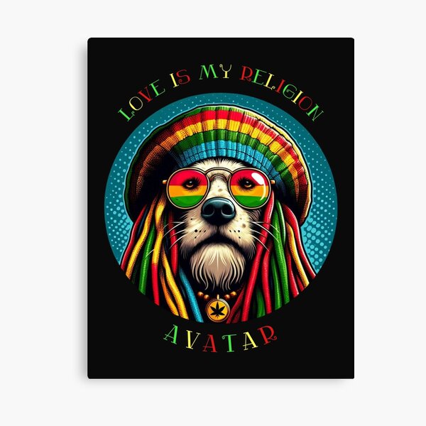 Artikel-Vorschau von Rasta-Hund-Avatar, designt und verkauft von AvatarWeb3.