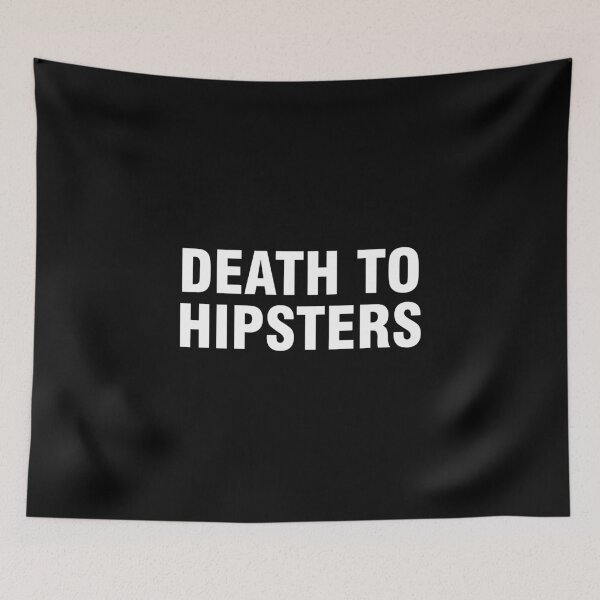 Item preview, Death to hipsters designed and sold by allthetees.