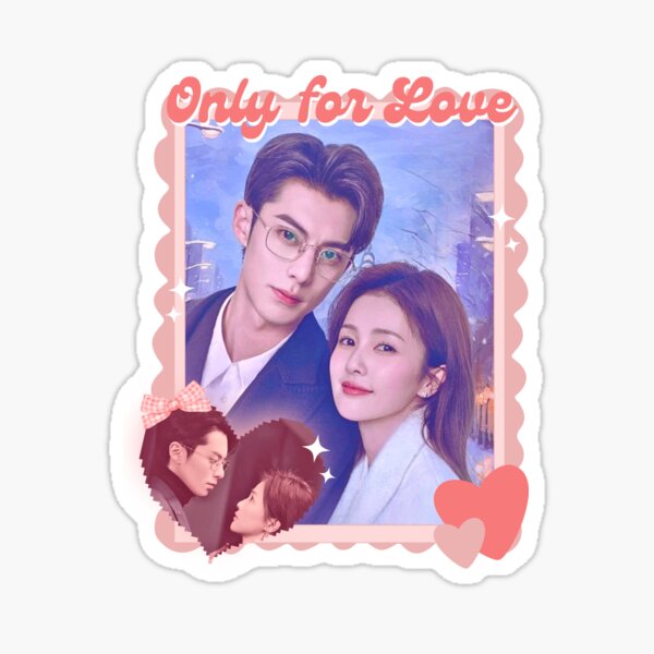 Item preview, Only for Love (2023) Chinese Drama Actor Pink Collage Scrapbook Collage Cozy Y2K designed and sold by HELL0WBELLO.
