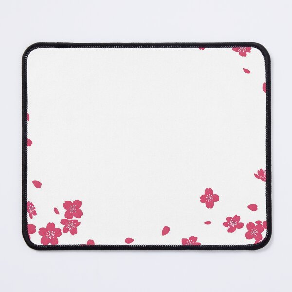 Item preview, A minimalist design featuring pink cherry blossoms scattered on a white background, perfect for a clean and fresh aesthetic. designed and sold by BARTISTA DESIGN.