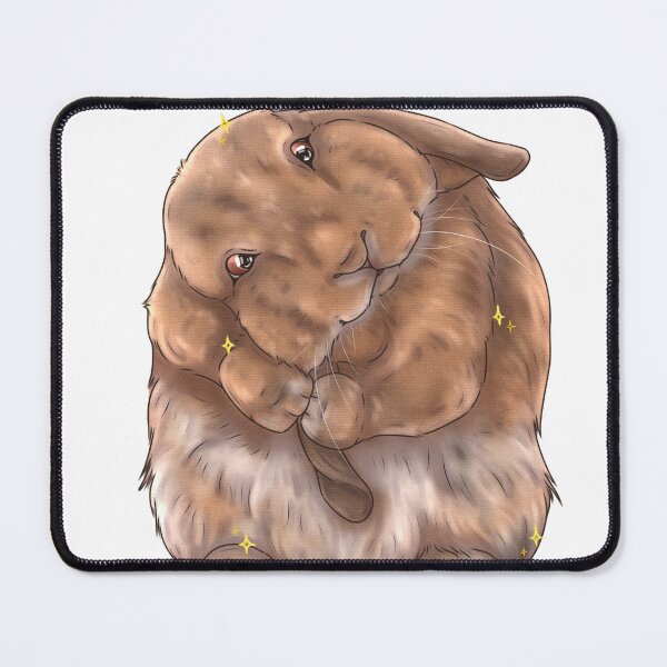Item preview, Red lop rabbit washing itself designed and sold by Cophelie.