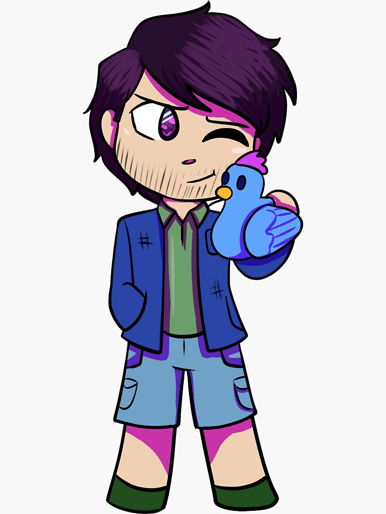 Aperçu 3 sur 3. Sticker avec l'œuvre Shane Chibi créée et vendue par Summerstar135.