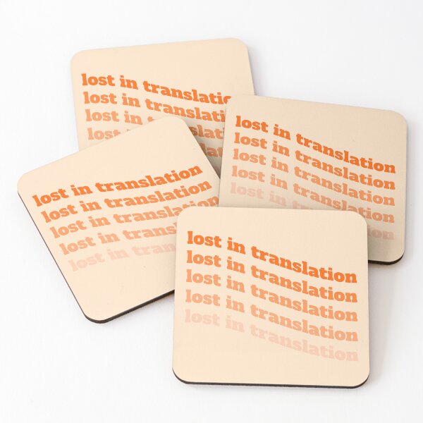 Item preview, Lost in translation designed and sold by cutedesignsBydidi.