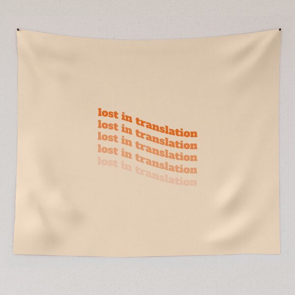 Item preview, Lost in translation designed and sold by cutedesignsBydidi.