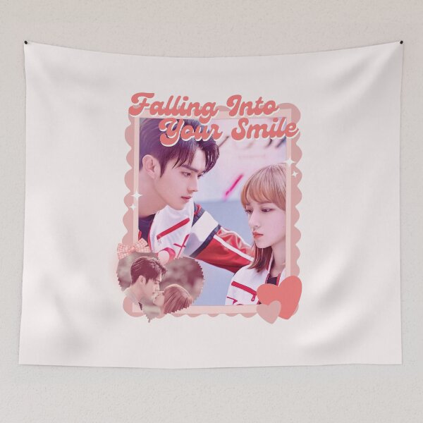 Item preview, Falling into Your Smile (2021) Chinese Drama Actor Pink Collage Scrapbook Collage Cozy Y2K designed and sold by HELL0WBELLO.