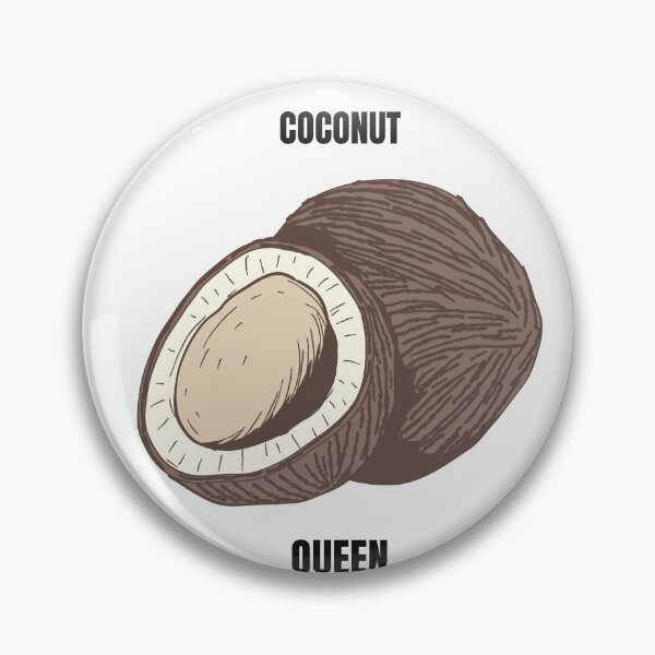 Artikelvorschau, Coconut Queen – Tropisches Kokosnuss-Design entworfen und verkauft von TropicalTrails.
