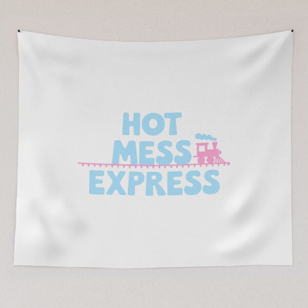 Item preview, Hot Mess Express! Funny Train Pun designed and sold by PMCreative.