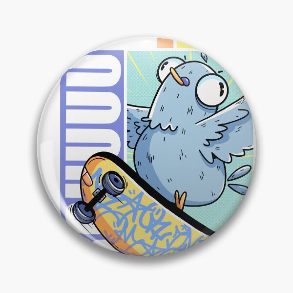 Item preview, Pigeon Skater designed and sold by marimariano.