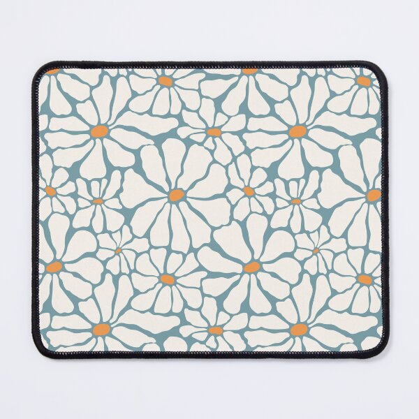 Item preview, Groovy chamomile flowers seamless vector pattern. Floral background in 1970s Hippie retro style. Flower Power. designed and sold by Kizuneko.