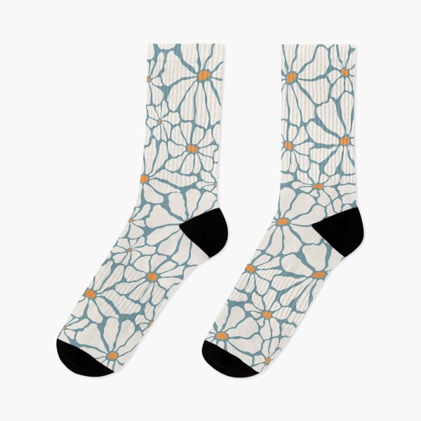 Item preview, Groovy chamomile flowers seamless vector pattern. Floral background in 1970s Hippie retro style. Flower Power. designed and sold by Kizuneko.