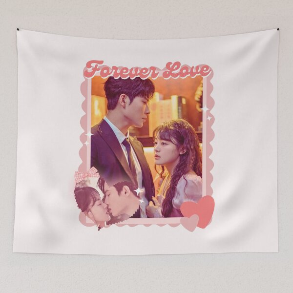 Item preview, Forever Love (2023) Chinese Drama Actor Pink Collage Scrapbook Collage Cozy Y2K designed and sold by HELL0WBELLO.