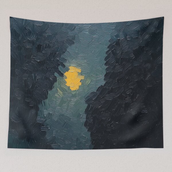 Item preview, Darkness element | Post-impressionist painting style designed and sold by ComicsFactory.