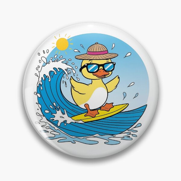 Item preview, Surfing Duck designed and sold by KingofClubs8.