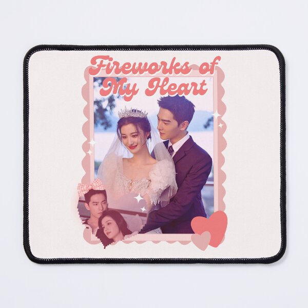 Item preview, Fireworks of My Heart (2023) Chinese Drama Actor Pink Collage Scrapbook Collage Cozy Y2K designed and sold by HELL0WBELLO.