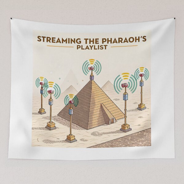 Item preview, STREAMING THE PHARAOH'S PLAYLIST: Ancient Beats, Modern Vibes designed and sold by AnnDesignStudio.
