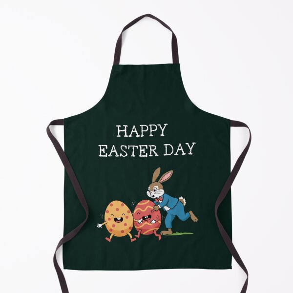 Item preview, Easter holidays-Three cute hares-HAPPY EASTER DAY designed and sold by Gadget80.