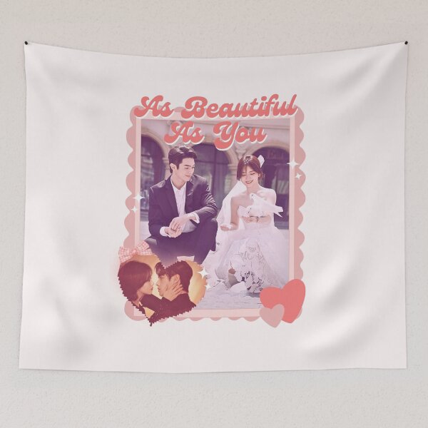 Item preview, As Beautiful as You (2024) Chinese Drama Actor Pink Collage Scrapbook Collage Cozy Y2K designed and sold by HELL0WBELLO.