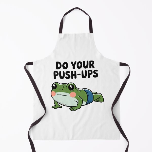 Item preview, Cute Workout Frog Do Your Push-Ups Fitness Motivation designed and sold by Trend Pixel Co..