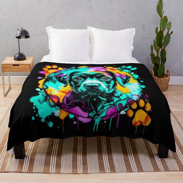 Item preview, Cute Dog 2 - Colorful Art designed and sold by StefAnimal.