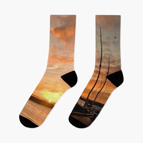 Item preview, Cambois Pier Sunrise designed and sold by Violaman.
