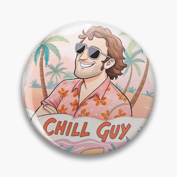 Item preview, Chill guy wearing sunglasses designed and sold by AhArtMe.