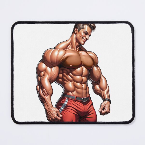 Item preview, New Series: Bodybuilder Sticker #106 designed and sold by ForeverPrintsOK.