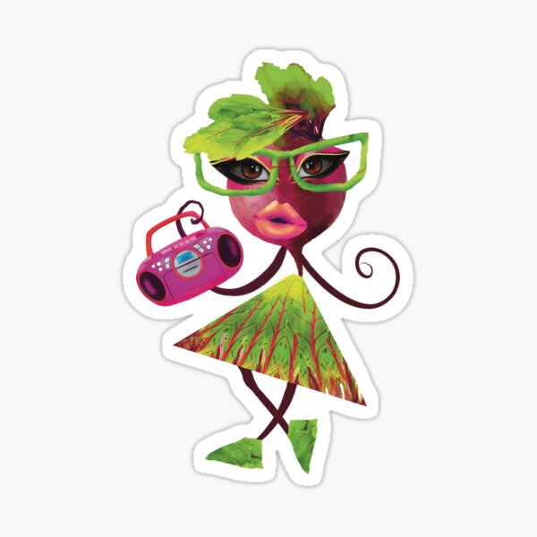 Artikel-Vorschau von Funky Root Fashionista, designt und verkauft von Racoodle.