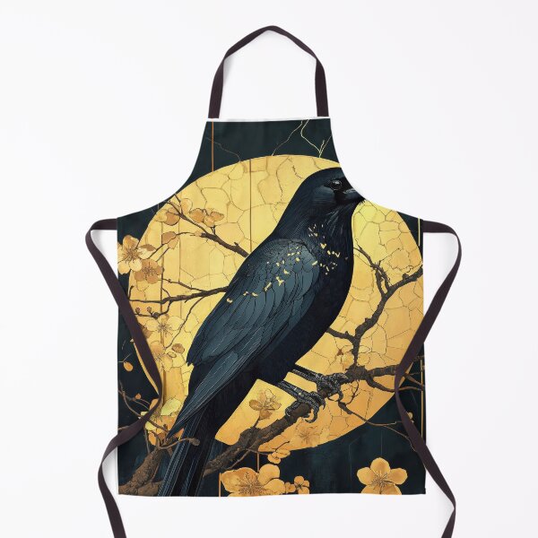 Artikelvorschau, Elegant Abstract Golden Raven entworfen und verkauft von Earth Celebration Designs.