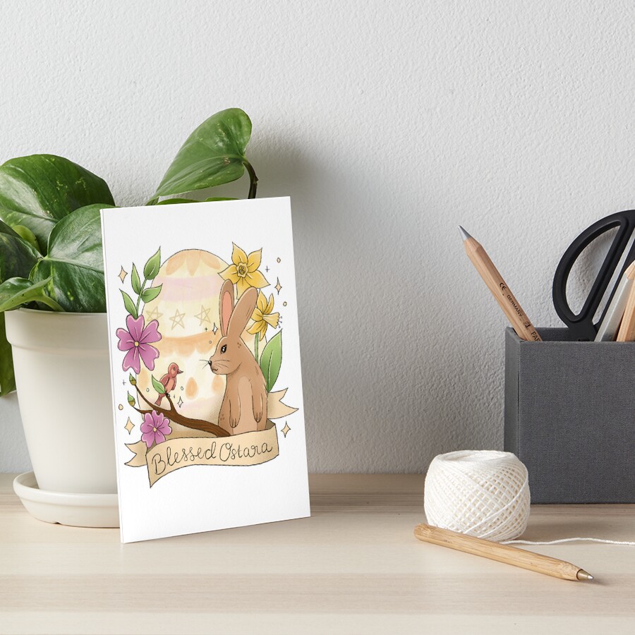 Item preview, Art Board Print designed and sold by DaintyStudio.