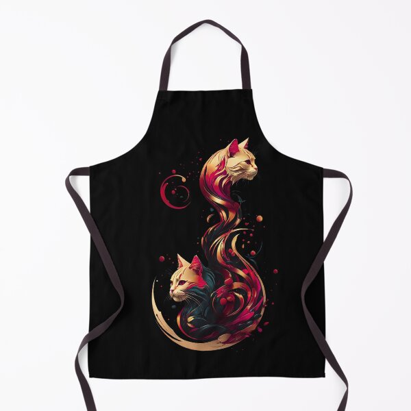 Item preview, Cat Abstract Art 2 designed and sold by StefAnimal.