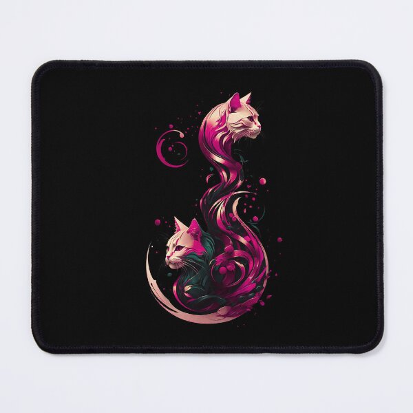 Item preview, Cat Abstract Art 3 designed and sold by StefAnimal.