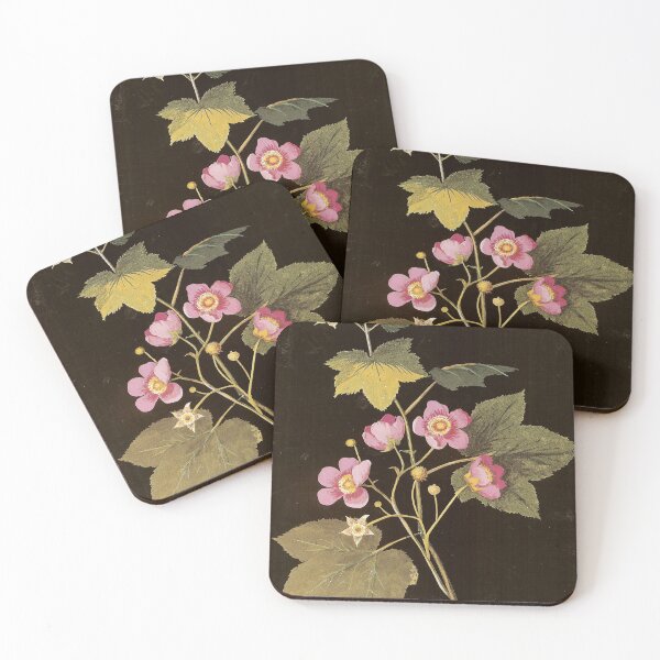 Item preview, Mary Delany - Rubus odoratus L. - Flower Paper Collage designed and sold by softbluehum.