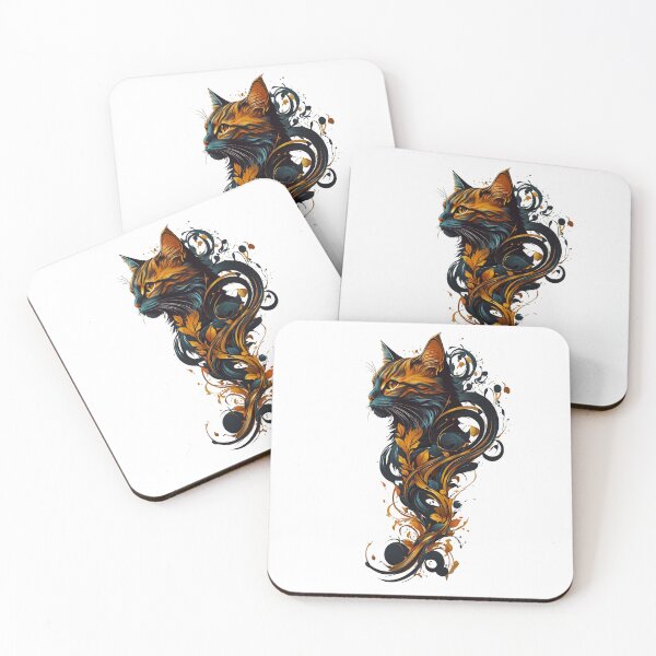 Item preview, Cat Art Orange designed and sold by StefAnimal.