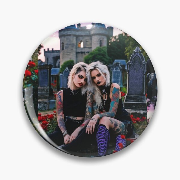 Item preview, Dark Goth Girls designed and sold by TheDarkWardrobe.