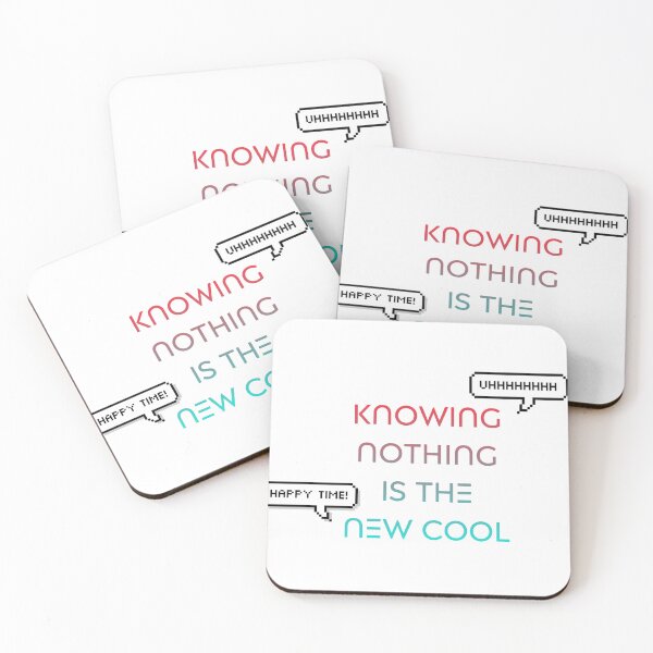 Item preview, Knowing nothing is the new cool - FUBAR designed and sold by Hello-FUBAR.
