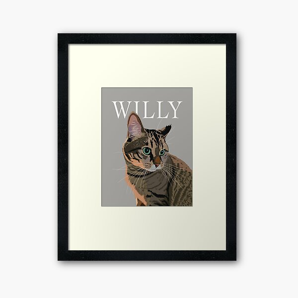 Item preview, A Wittle Tabby Named Willy designed and sold by NorthernReighnArtworks.