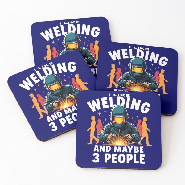 Item preview, I Like Welding And Maybe 3 People designed and sold by IronInkClothing.