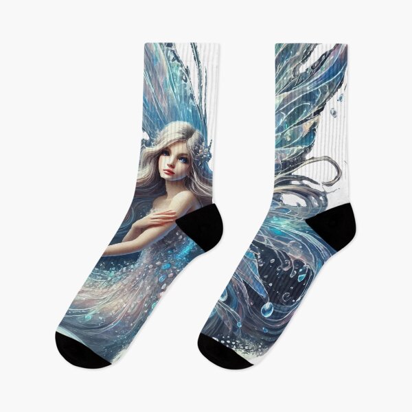 Item preview, Ocean’s Embrace – Ethereal Water Fairy designed and sold by AbstractAnom.