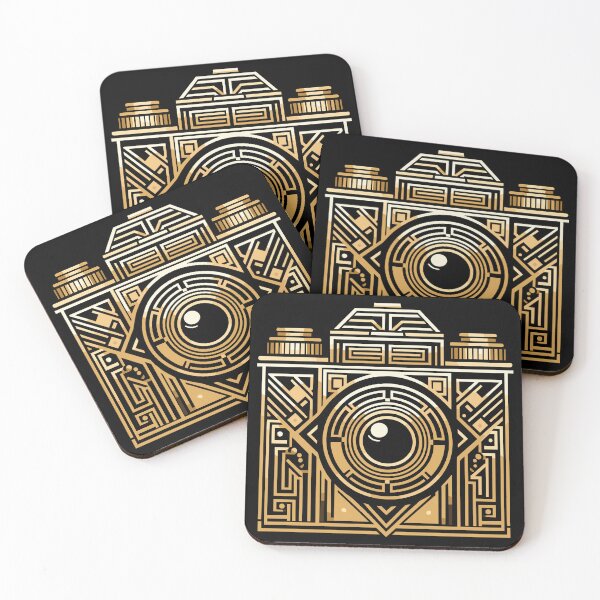 Item preview, Golden Art Deco Camera designed and sold by BRU Design.