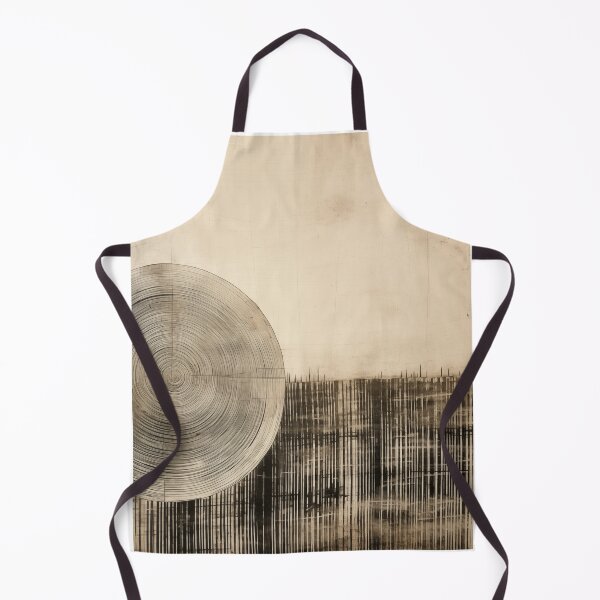 Item preview, Minimalist japandi and wabi sabi style abstract textured rustic woodcut sketch designed and sold by filigreedigital.