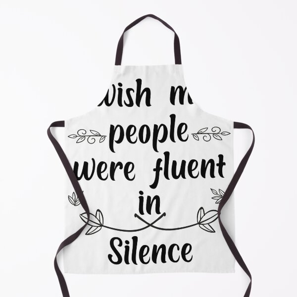 Item preview, I wish more people were fluent in Silence Mindfulness silence designed and sold by theghostman99.