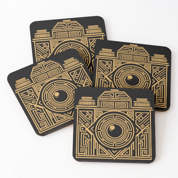 Item preview, Solid Gold Art Deco Camera designed and sold by BRU Design.