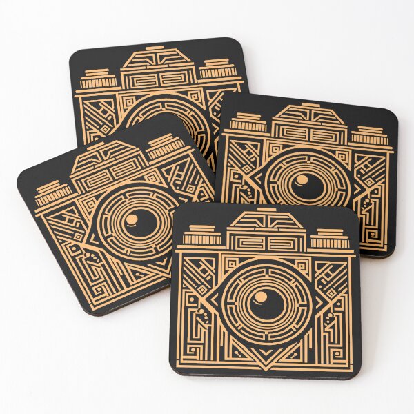Item preview, Light Solid Gold Art Deco Camera designed and sold by BRU Design.