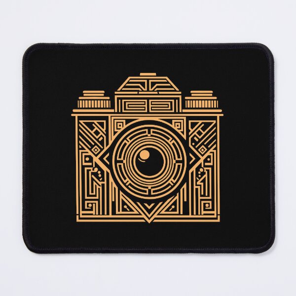 Item preview, Light Solid Gold Art Deco Camera designed and sold by BRU Design.