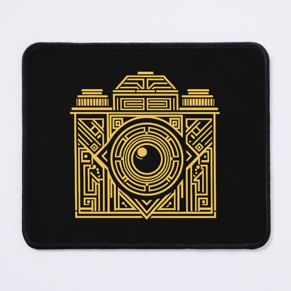 Item preview, Light Solid Gold Art Deco Camera designed and sold by BRU Design.