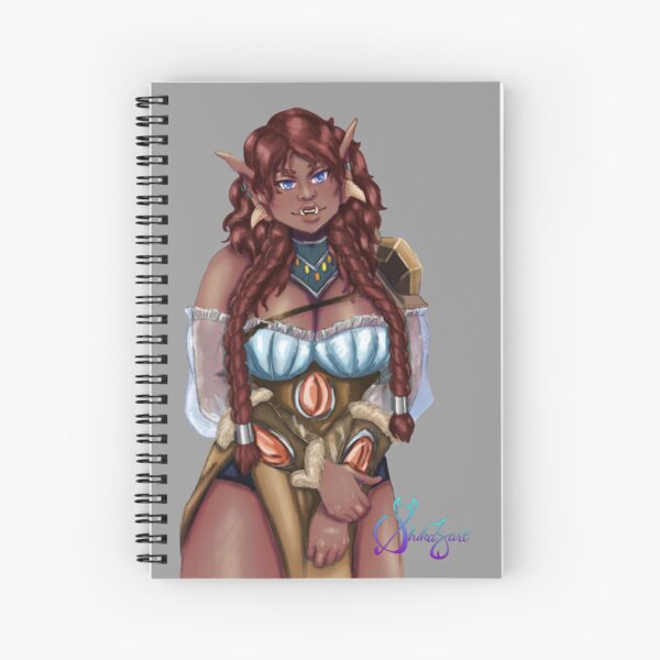 Item preview, Half orc Female Cleric-Bard designed and sold by ShikaZarts.