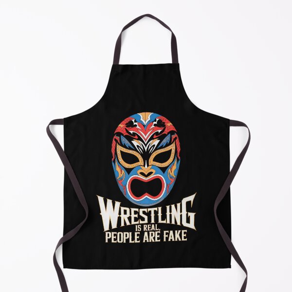 Item preview, Wrestling Is Real, People Are Fake designed and sold by TrendWearLab.