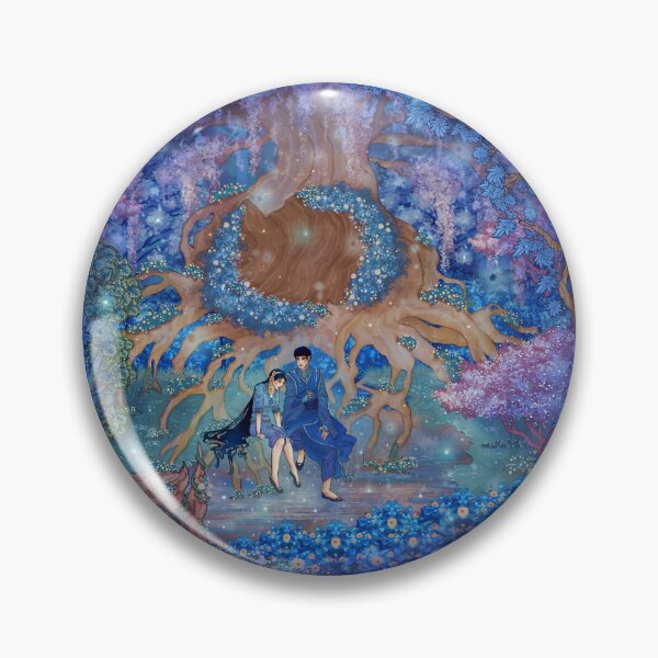 Item preview, Nimue and Vahril Illustration from my novel, 'Nimue: Game and Shadow' designed and sold by ABHolliART.
